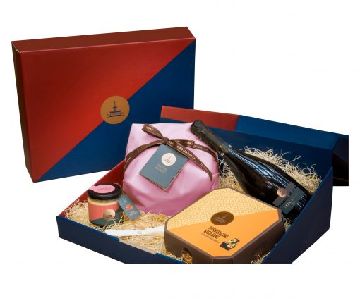 Strenna Mandorle Panettone Geschenk Set Strenna Mandorle Panettone Geschenk Set