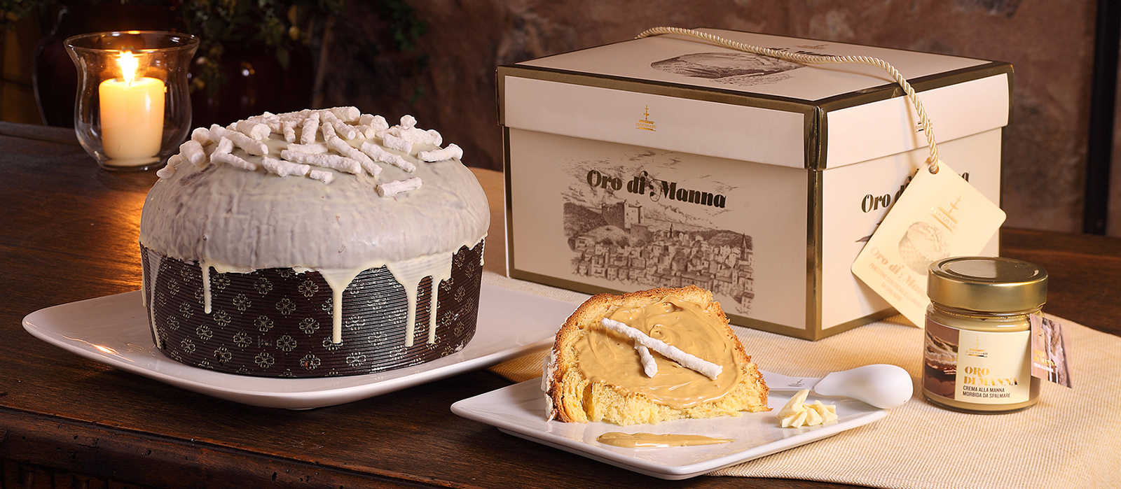 #slidecaption5 Panettone Fiasconaro Oro di Manna