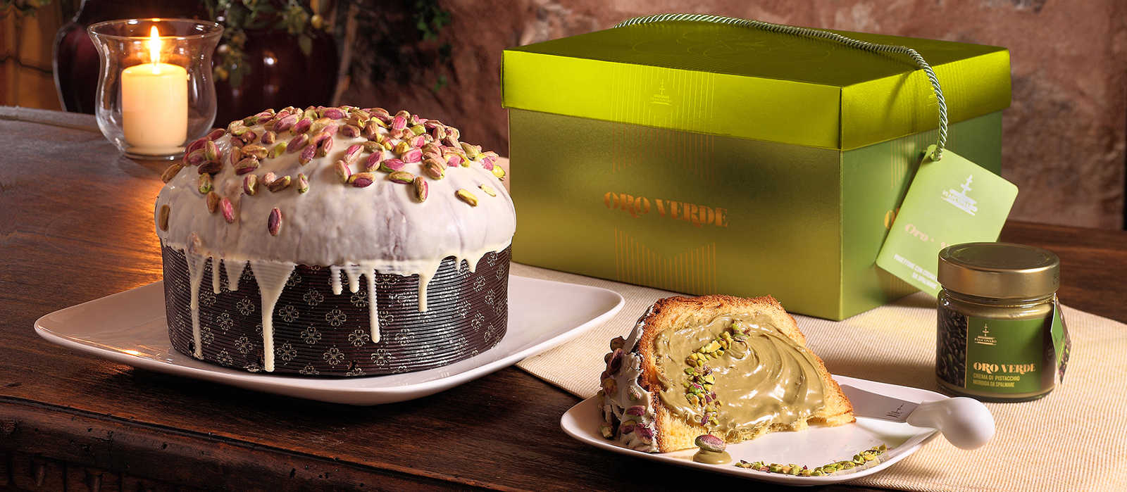 #slidecaption6 Panettone Fiasconaro Oro Verde